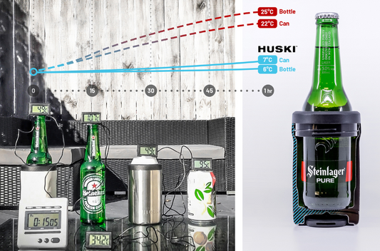 Huski Beer Cooler Performance Test