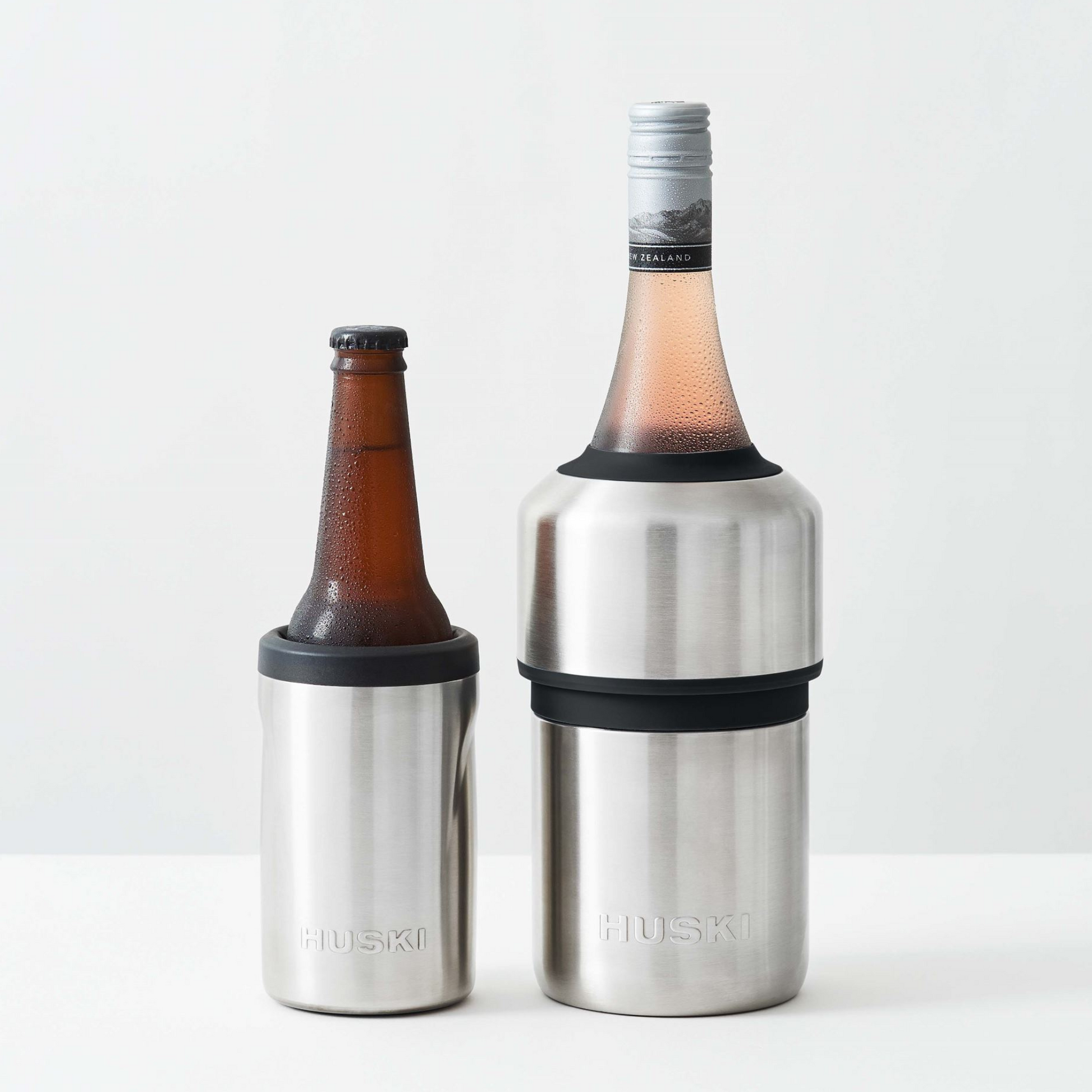 Stainless beer bottle best sale cooler