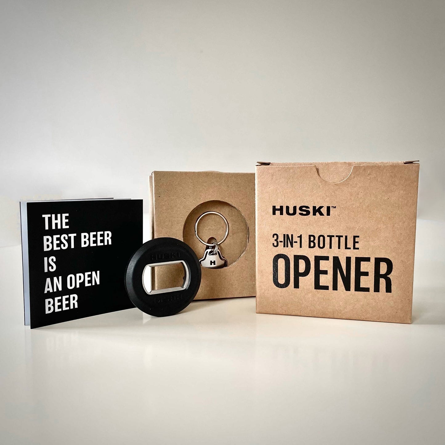 NEW: Huski 3-in-1 Bottle Opener Keyring