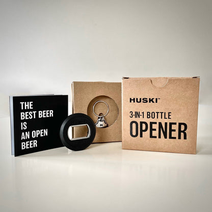 NEW: Huski 3-in-1 Bottle Opener Keyring